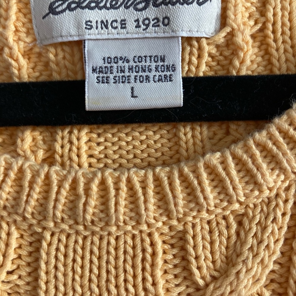 Eddie Bauer Short Sleeve Sweater Women Size Large - Picture 3 of 5